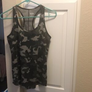 4 for $10 💗💗 Mossimo Supply Co. green camouflage racerback tank top